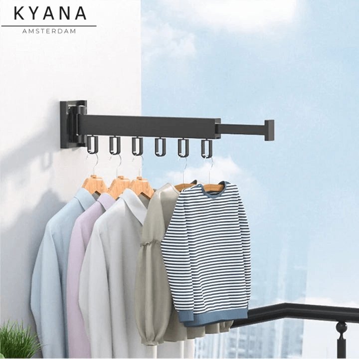 Retractable Clothes Drying Rack | Super Convenient & Space Saving!