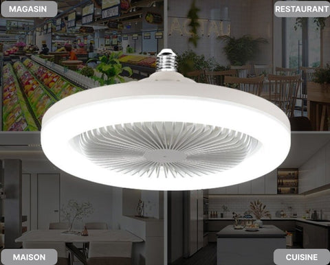 Ventilateur De Plafond Moderne À LED